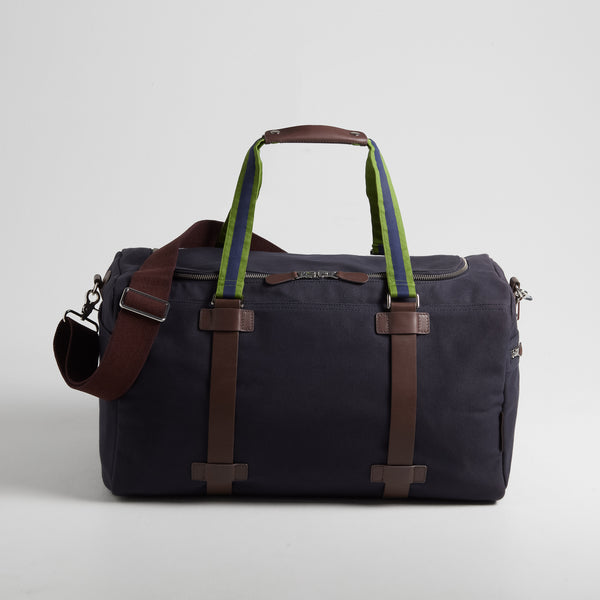 Weekender Navy I Grasgrün - Blau